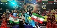 سکوی سوم رقابت های کاپ آزاد آسیا برای مردان مچ اندازی ایران 
